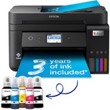 Epson EcoTank ET-4850 all-in-one printer Zwart, Afdruk, Scan, Kopie, Fax, USB, LAN, WiFi