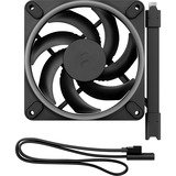 Fractal Design Momentum 12 RGB case fan Zwart, 4-pin PWM connector, ARGB Gen 2 (16 leds)