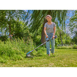 GARDENA PowerTrim 30 18V Set 4.0 Ah met 18V P4A Accu grastrimmer Grijs/turquoise, Accu en lader inbegrepen