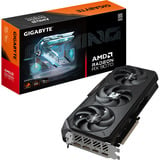 GIGABYTE Radeon RX 9070 GAMING OC 16G grafische kaart Zwart, 2x DisplayPort, 2x HDMI, RDNA4