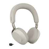 Jabra Evolve3 75 on-ear headset Grijs, Unified Communications (UC), Link390 USB-C