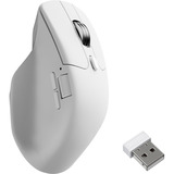 Keychron M6-A24 Wireless Mouse Wit, 100 tot 30.000 dpi, 8000Hz, 2,4 GHz / Bluetooth / USB