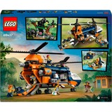 LEGO City - Jungleonderzoekers: helikopter bij de basis Constructiespeelgoed 60437