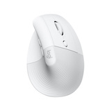 Logitech Lift voor Mac Verticale Ergonomische Muis - Rechtshandig Wit, 400 - 4000 dpi, Bluetooth Low Energy
