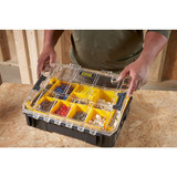 Stanley FATMAX PRO-STACK Organizer Compact gereedschapskist Zwart/geel
