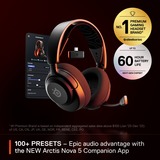 SteelSeries Arctis Nova 5 Wireless over-ear gaming headset Zwart, Pc, Bluetooth 5.3 / 2.4 GHz