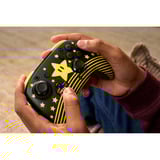 Turtle Beach Rematch draadloze gamingcontroller – Super Mario Star Zwart, Nintendo Switch, Nintendo Switch Lite, Nintendo Switch - OLED-model, Nintendo Switch 2