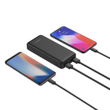 VEGER A20 powerbank 20.000 mAh Zwart