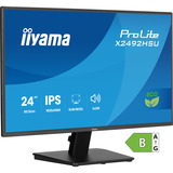 iiyama ProLite X2492HSU-B1 24" monitor Zwart (mat), HDMI, DisplayPort, Audio, USB