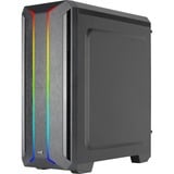 Aerocool Skyline A-BK-v1 midi tower behuizing Zwart | 4x USB-A | RGB | Window