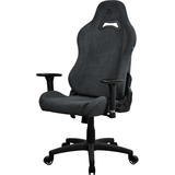 Arozzi Torretta Soft Fabric - Dark Grey gamestoel Donkergrijs