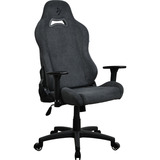 Arozzi Torretta Soft Fabric - Dark Grey gamestoel Donkergrijs