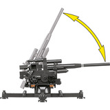 COBI Historical Collection - 10,5 cm Flak 39 Constructiespeelgoed Schaal 1:35
