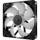 Corsair RS140 ARGB case fan Zwart, 4-pins PWM fan-connector