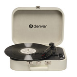 Denver VPL-130 Koffer Platenspeler Wit