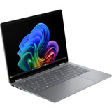 HP OmniBook X FlipNGAI 14-fk0070nd 14"  Copilot+ 2-in-1 laptop Zilver | Ryzen AI 7 350 | Radeon 860M | 16 GB | 1 TB SSD	
