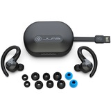 JLab Epic Air Sport ANC wireless headphones in-ear oortjes Zwart, Bluetooth 5