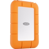 LaCie Rugged Mini 2 TB externe SSD Oranje/zilver, USB-C 3.2 Gen 2x2 (20 Gbit/s)