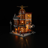 Lumibricks Steampunk World - Steampunk Flying Club Constructiespeelgoed F9050