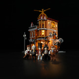 Lumibricks Steampunk World - Steampunk Flying Club Constructiespeelgoed F9050