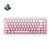 MCHOSE Ace 68 Air Hall Effect Magnetic Switch Gaming Keyboard Roze, US lay-out, 60%, RGB, Hot swap, PBT Keycaps, USB-C, Hall Effect Sensor