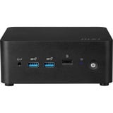 MSI Cubi NUC 13MQG-070EU pc-systeem Zwart | Core i7-1365U | Intel Graphics | 16 GB | 1 TB SSD