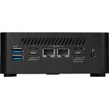 MSI Cubi NUC 13MQG-070EU pc-systeem Zwart | Core i7-1365U | Intel Graphics | 16 GB | 1 TB SSD