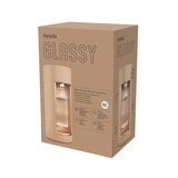 Mysoda Glassy Latte bruiswatertoestel Beige, Excl. CO2-gascilinder - met glazen en PET fles