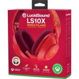 PowerA LucidSound LS10X Gen 2 bedrade gamingheadset voor Xbox Series X|S - Rood vuur over-ear gaming headset Rood/geel, Xbox Series X|S, Xbox One, Pc