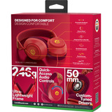 PowerA LucidSound LS10X Gen 2 bedrade gamingheadset voor Xbox Series X|S - Rood vuur over-ear gaming headset Rood/geel, Xbox Series X|S, Xbox One, Pc