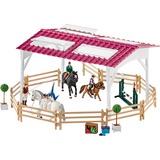 Schleich Horse Club - Ruiterschool met ruiter en paarden, speelgoedfiguur 42389
