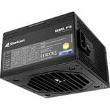Sharkoon Rebel P15 750 watt voeding  Zwart, 1x 12V-2x6, 4x PCIe