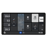 Shelly Wall Display X2i bedieningspaneel Zilver, Touchscreen, Wi-Fi 6, Bluetooth 5.4