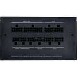 SilverStone DA750R Gold, 750 Watt voeding  Zwart, 1x 12-Pin ATX3.0, 4x PCIe, Kabel-Management