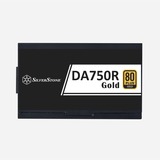 SilverStone DA750R Gold modulaire 750 watt voeding  Zwart, 4x PCIe, ATX3.0