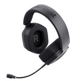Trust GXT 493 Carus Draadloze  over-ear gaming headset Zwart, 2.4GHz | Bluetooth | Audio (3.5mm)