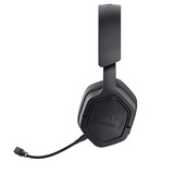 Trust GXT 493 Carus Draadloze headset over-ear gaming headset Zwart, 2.4GHz, Bluetooth, Audio (3.5mm)