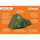 Vango Galaxy 300 tent Donkergroen