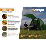 Vango Galaxy 300 tent Donkergroen
