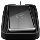 goobay Draadloze snellader voor in de auto 15 watt Zwart, Qi-standaard, antislip