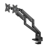 goobay Dual monitorarm Zwart, 17 - 32 inch
