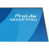 iiyama ProLite XB2497HSU-W1 23.8" monitor Wit (mat), 120 Hz, HDMI, DisplayPort, USB, Audio