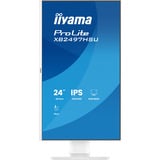 iiyama ProLite XB2497HSU-W1 23.8" monitor Wit (mat), 120 Hz, HDMI, DisplayPort, USB, Audio