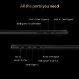 ASUS ProArt P16 H7606WP-RJ075X OLED 16"  Copilot+ laptop Zwart | Ryzen AI 9 HX 370 | RTX 5070 | 64 GB | 1 TB SSD | Touch