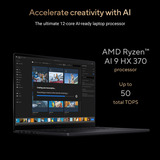 ASUS ProArt P16 H7606WP-RJ075X OLED 16"  Copilot+ laptop Zwart | Ryzen AI 9 HX 370 | RTX 5070 | 64 GB | 1 TB SSD | Touch