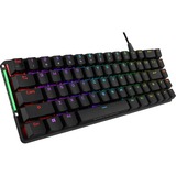 ASUS ROG Falchion Ace RGB mechanisch gaming toetsenbord Zwart, US lay-out (QWERTY), ROG RX Red, 65%, 65%, RGB led, ROG PBT Doubleshot Keycaps