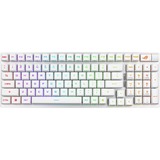 ASUS ROG STRIX SCOPE II 96 RX Wireless, gaming toetsenbord Wit, US lay-out, ROG RX Red, 96%, RGB leds, Hot-swappable, PBT Double-shot, Bluetooth / 2.4GHz / USB 2.0