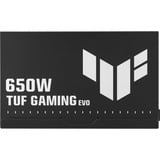 ASUS TUF Gaming Bronze EVO modulaire 650 watt voeding  Zwart, 3x PCIe