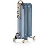 Ariete Vintage blauwe olieradiator 7-elementen Blauw, 1500 Watt, 3 standen