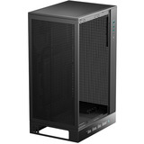 DeepCool CH270 DIGITAL mini tower behuizing Zwart | 2x USB-A | 1x USB-C | Tempered Glass